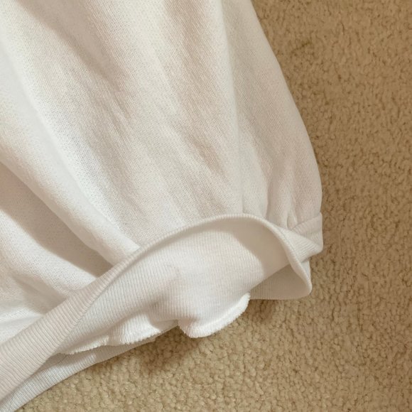 Vintage Oversized University Hoodie | White - Picture 9 of 9